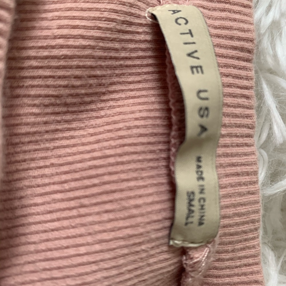 hemmed edge cropped shirt